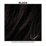 Load image into Gallery viewer, Black-Jet black and darkest brown blend
