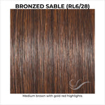 Load image into Gallery viewer, Bronzed Sable (RL6/28)-Medium brown with gold red highlights
