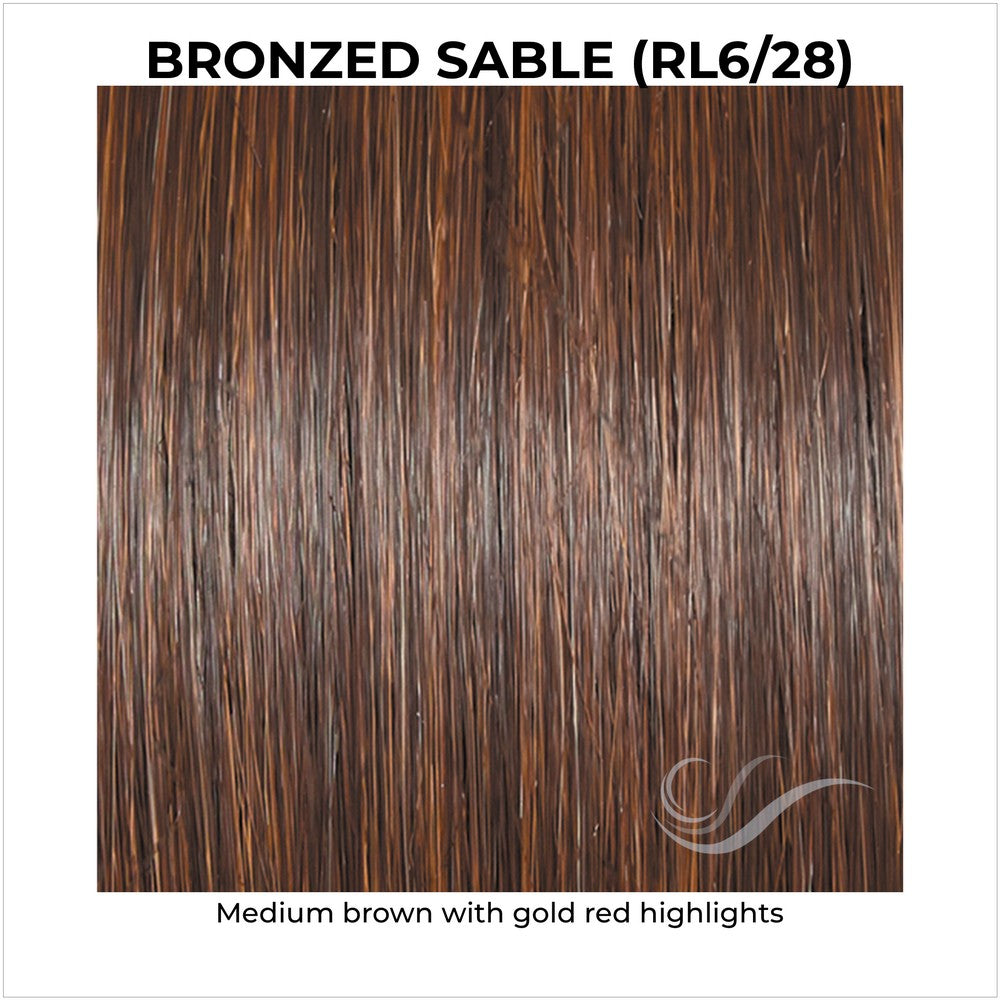 Bronzed Sable (RL6/28)-Medium brown with gold red highlights