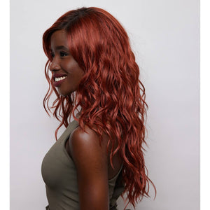 Brooklyn by Alexander Couture wig in Henna Red-R Image 3