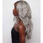 Load image into Gallery viewer, Brooklyn by Alexander Couture wig in Silver Brown-MR Image 3
