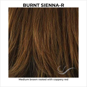 Burnt Sienna-R-Medium brown rooted with coppery red 