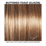 Load image into Gallery viewer, Buttered Toast (GL15/26)-Light brown with medium golden blonde highlights

