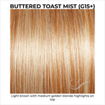 Load image into Gallery viewer, Buttered Toast Mist (G15+)-Light brown with medium golden blonde highlights on top
