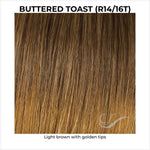 Load image into Gallery viewer, Buttered Toast (R14/16T)-Light brown with golden tips
