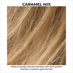 Load image into Gallery viewer, Caramel Mix-Medium ginger blonde blended with dark golden blonde a medium gold blonde
