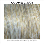 Load image into Gallery viewer, Caramel Cream-Caramel blonde blend with platinum blonde tips
