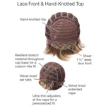 Load image into Gallery viewer, Lace Front &amp; Hand-Knotted Top
