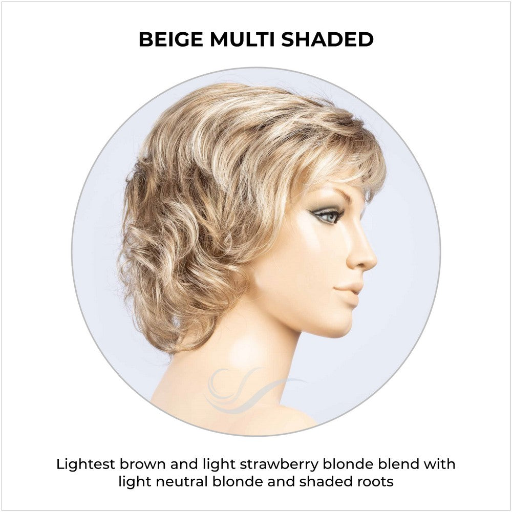Cesana by Ellen Wille in Beige Multi Shaded-Lightest brown and light strawberry blonde blend with light neutral blonde and shaded roots