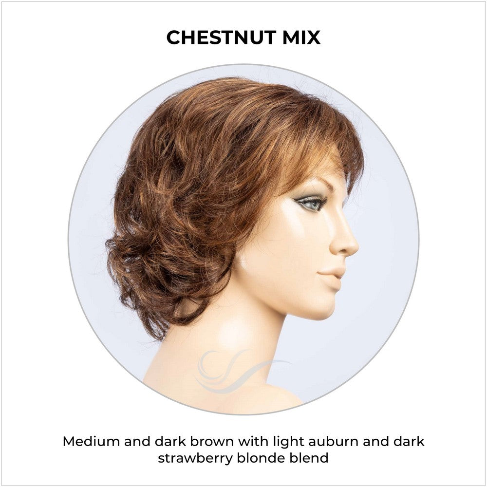 Cesana by Ellen Wille in Chestnut Mix-Medium and dark brown with light auburn and dark strawberry blonde blend