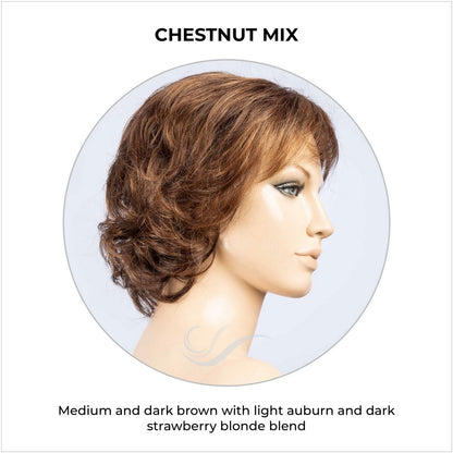 Cesana by Ellen Wille in Chestnut Mix-Medium and dark brown with light auburn and dark strawberry blonde blend