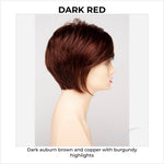 Load image into Gallery viewer, Chantel by Envy in Dark Red-Dark auburn brown and copper with burgundy highlights
