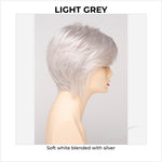 Load image into Gallery viewer, Chantel by Envy in Light Grey-Soft white blended with silver
