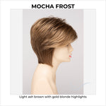 Load image into Gallery viewer, Chantel by Envy in Mocha Frost-Light ash brown with gold blonde highlights
