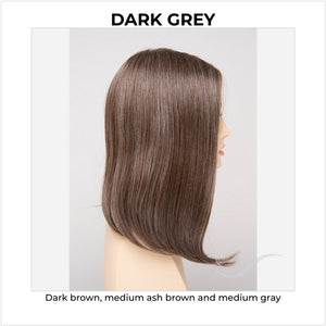 Chelsea By Envy in Dark Grey-Dark brown, medium ash brown and medium gray