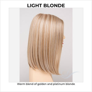 Chelsea By Envy in Light Blonde-Warm blend of golden and platinum blonde