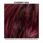Load image into Gallery viewer, Cherry Mix-Dark burgundy red, fire red, and dark espresso brown
