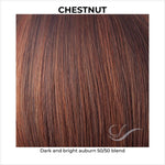 Load image into Gallery viewer, Chestnut-Dark and bright auburn 50/50 blend
