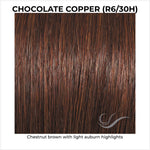 Load image into Gallery viewer, Chocolate Copper (R6/30H)-Chestnut brown with light auburn highlights
