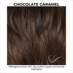 Load image into Gallery viewer, Chocolate Caramel-Chocolate brown base blended with caramel and medium auburn

