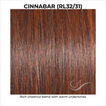Load image into Gallery viewer, Cinnabar (RL32/31)-Rich chestnut blend with warm undertones
