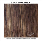 Load image into Gallery viewer, Coconut Spice-Light red brown base with honey blonde highlight
