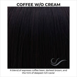 Load image into Gallery viewer, Coffee without Cream-A blend of espresso coffee bean, darkest brown, and the hint of deepest rich caviar
