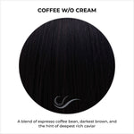 Load image into Gallery viewer, Coffee without Cream-A blend of espresso coffee bean, darkest brown, and the hint of deepest rich caviar
