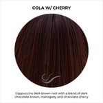 Load image into Gallery viewer, Cola w/ Cherry-Cappuccino dark brown root with a blend of dark chocolate brown, mahogany and chocolate cherry
