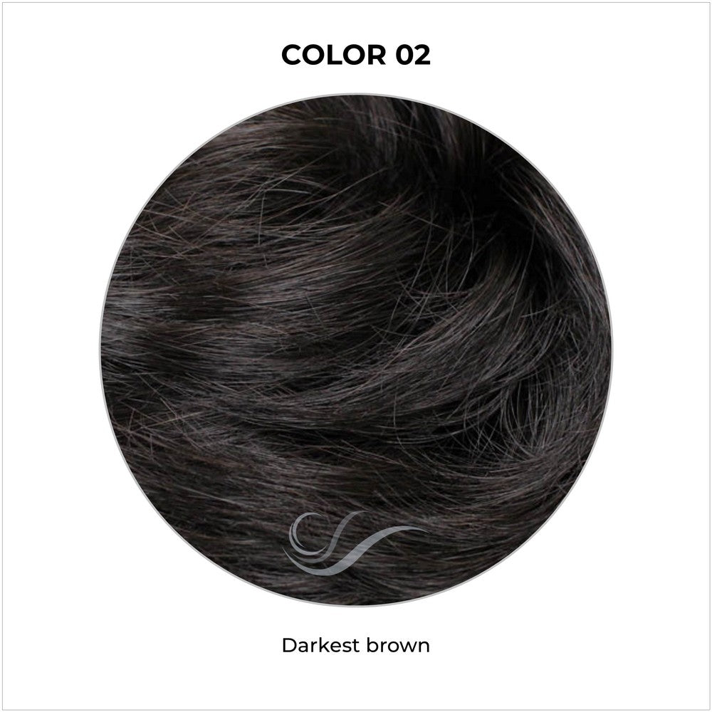 COLOR 02-Darkest brown