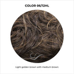 Load image into Gallery viewer, COLOR 06/12HL-Light golden brown with medium brown

