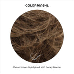 Load image into Gallery viewer, COLOR 10/16HL-Pecan brown highlighted with honey blonde
