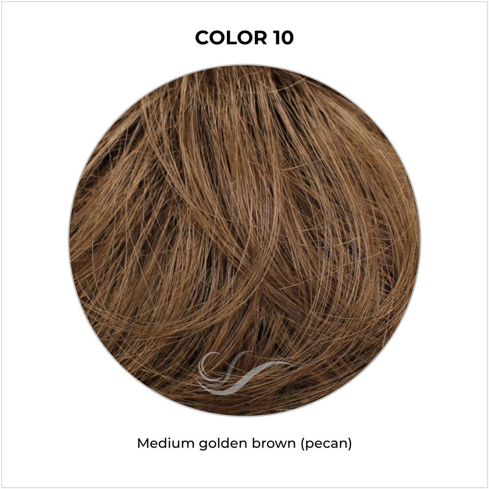 COLOR 10-Medium golden brown (pecan)