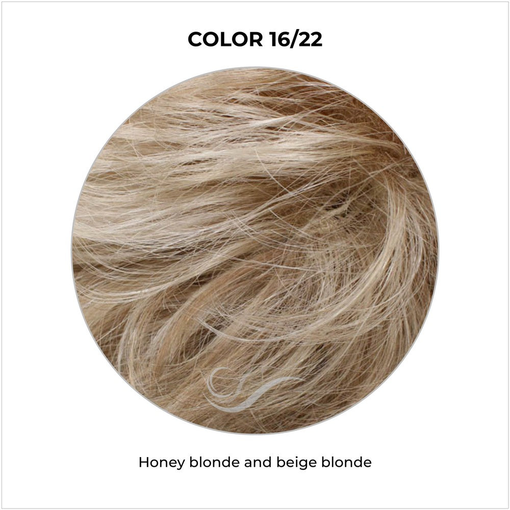 COLOR 16/22-Honey blonde and beige blonde