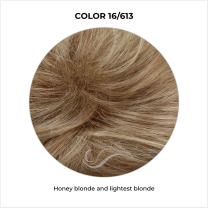 COLOR 16/613-Honey blonde and lightest blonde