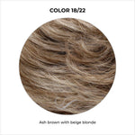 Load image into Gallery viewer, COLOR 18/22-Ash brown with beige blonde
