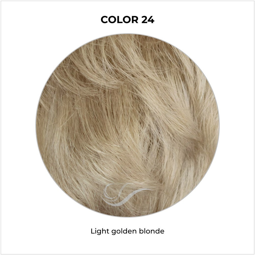 COLOR 24-Light golden blonde