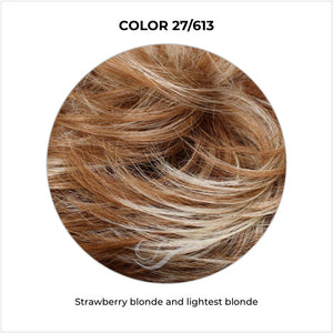 COLOR 27/613-Strawberry blonde and lightest blonde