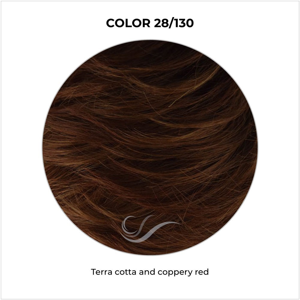 COLOR 28/130-Terra cotta and coppery red