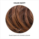 Load image into Gallery viewer, COLOR 30/27T-Russet tipped with strawberry blonde
