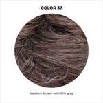 Load image into Gallery viewer, COLOR 37-Medium brown with 10% gray
