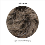 Load image into Gallery viewer, COLOR 38-Light brown with 10% gray
