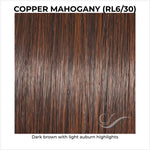 Load image into Gallery viewer, Copper Mahogany (RL6/30)-Dark brown with light auburn highlights
