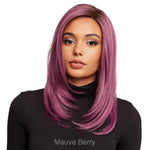 Load image into Gallery viewer, Cosmo Sleek by Rene of Paris wig in Mauve Berry Image 3

