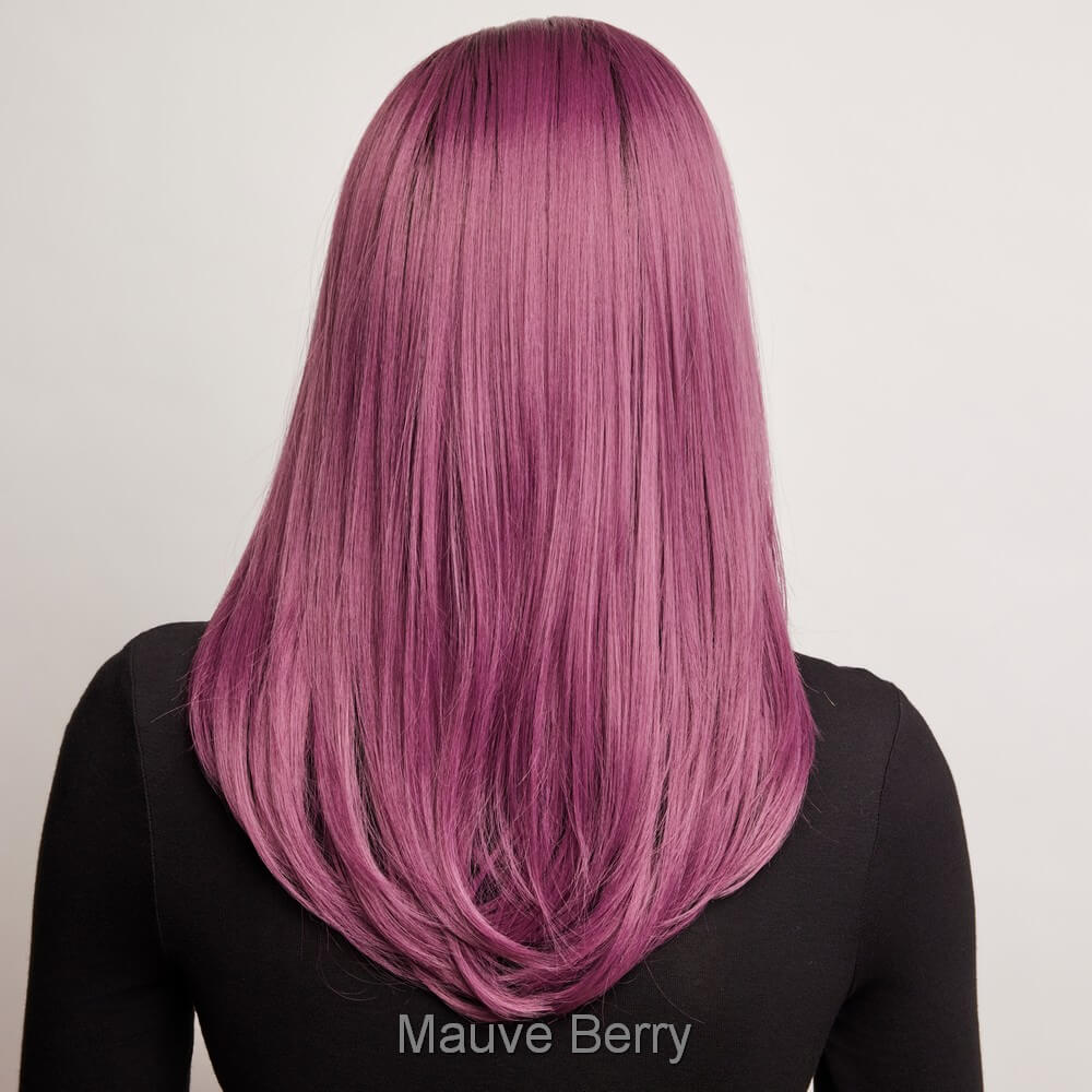 Cosmo Sleek by Rene of Paris wig in Mauve Berry Image 4