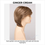 Load image into Gallery viewer, Coti By Envy in Ginger Cream-Dark golden and ash blondes with pale ash blonde highlights

