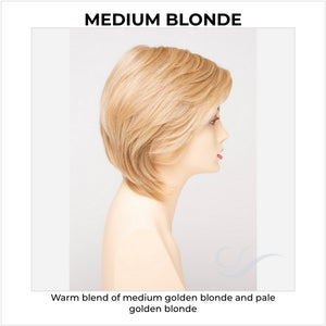 Coti By Envy in Medium Blonde-Warm blend of medium golden blonde and pale golden blonde
