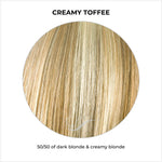 Load image into Gallery viewer, Creamy Toffee-50/50 of dark blonde &amp; creamy blonde
