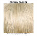 Load image into Gallery viewer, Creamy Blonde-Platinum and light gold blonde 50/50 blend
