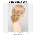 Load image into Gallery viewer, Danielle By Envy in Medium Blonde-Warm blend of medium golden blonde and pale golden blonde
